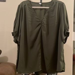 Hunter Green Blouse